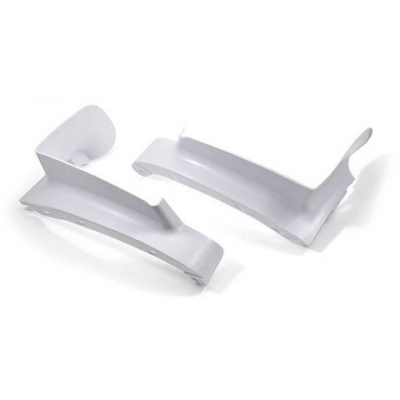 Front Bumper Filler Panels, LH and RH, Pair, Urethane Rubber, reproduciton