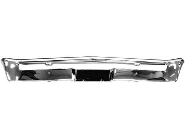 Front Bumper, Chrome, Reproduciton for (1967)