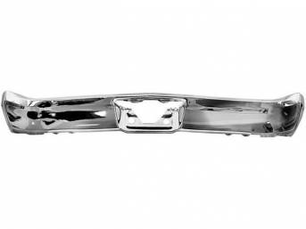 BUMPER, Rear, chrome finish, replaces GM p/n 3869756, repro